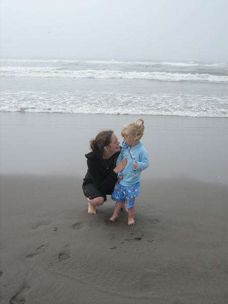 Me and my girl at the beach