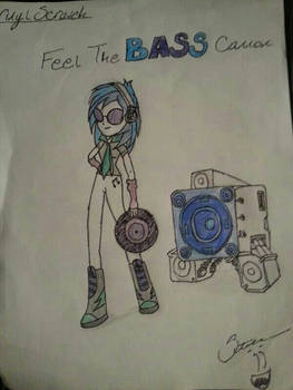 vinyl scratch drawing