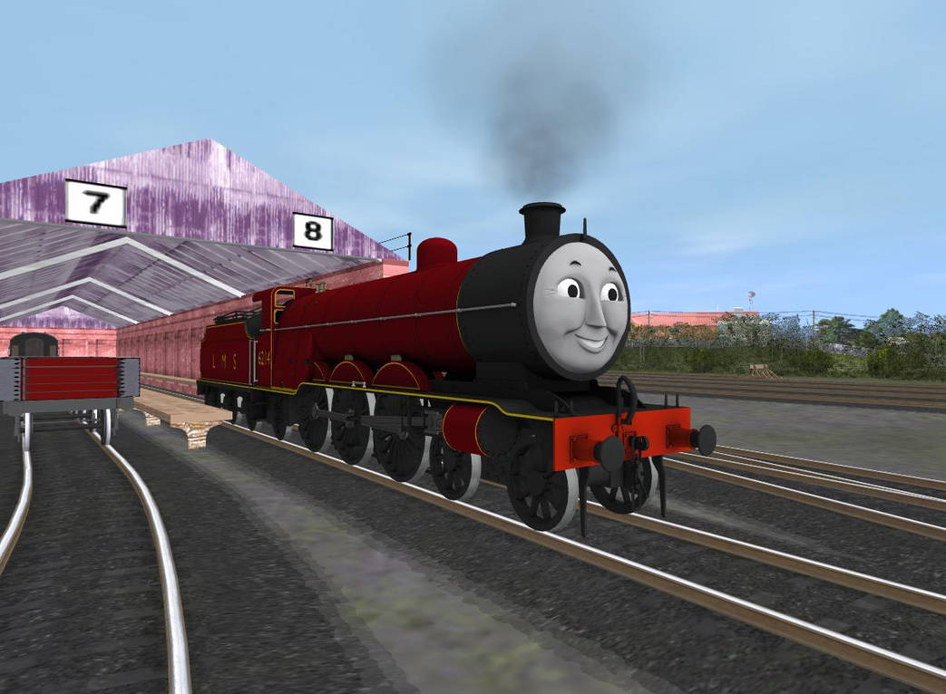 Asia Express Engine Alan The Experimental LMS Locomotive by ThomasPokemon97 on DeviantArt