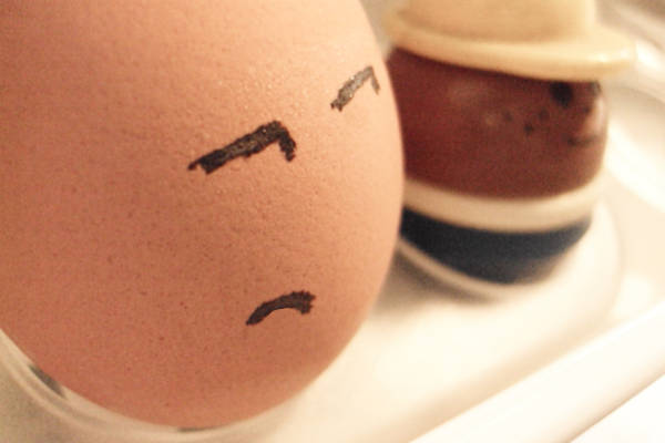 Mr. Egg indifference