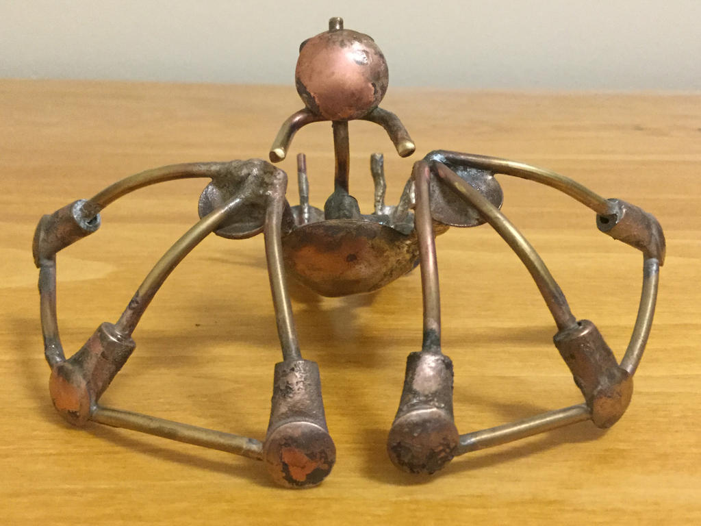 Copper Gargoyle Top View by BassoeG on DeviantArt
