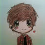 Little doodle of Chris drew c: