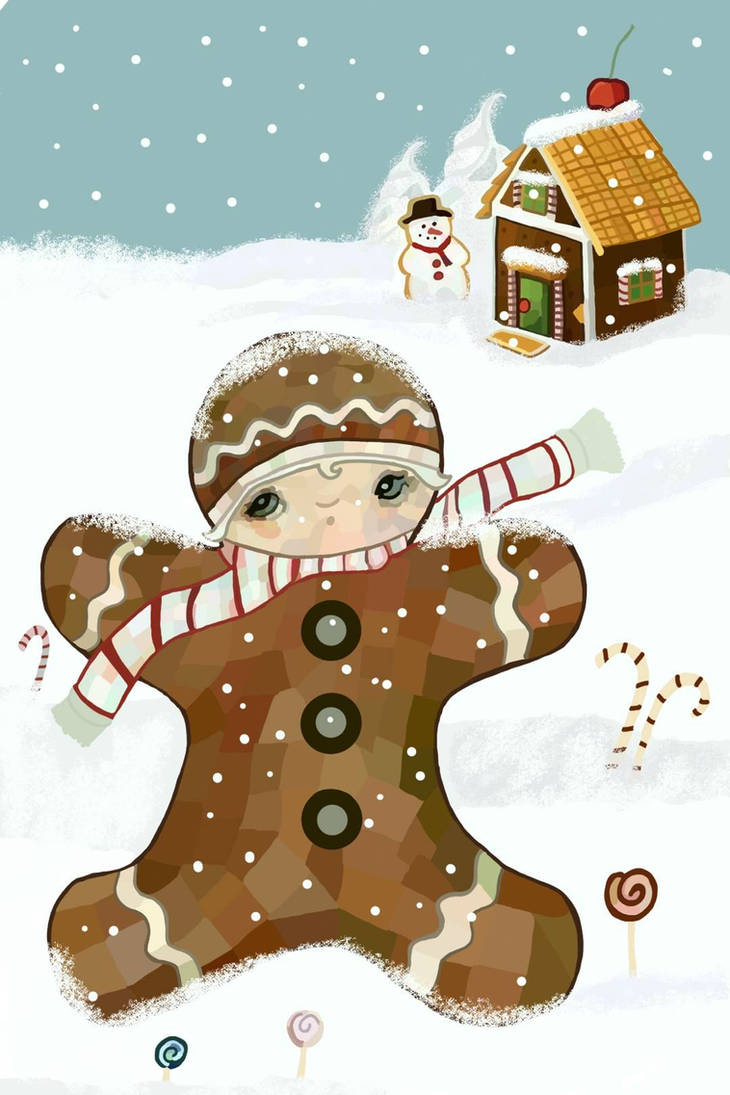 Gingerbread Man Collaboration with Ali_Art by MissyJS on DeviantArt