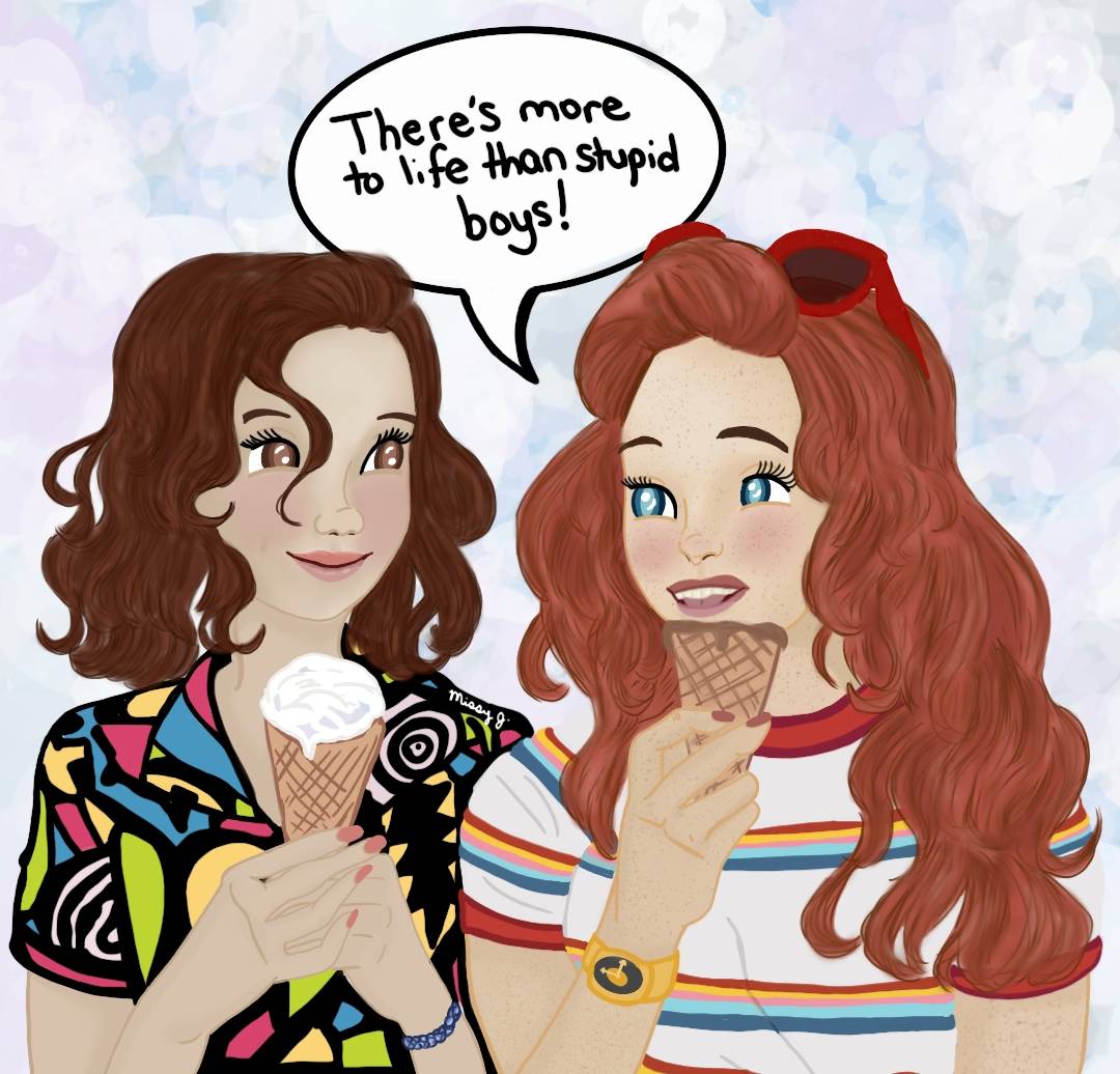 Eleven And Max Collaboration with Roxy by MissyJS on DeviantArt