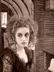 Mrs. Lovett close up