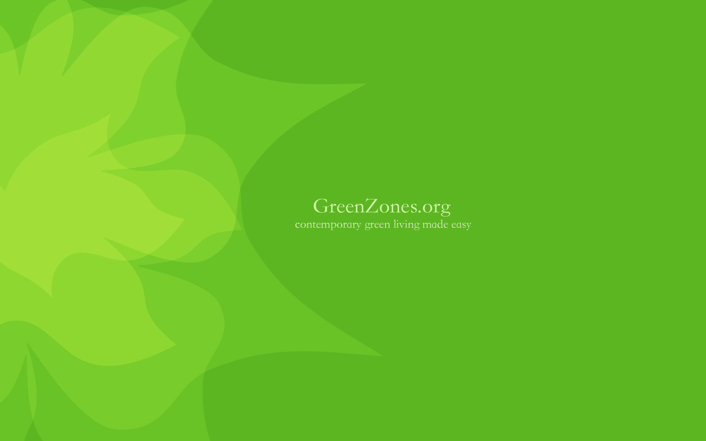 GreenZones.org Design2