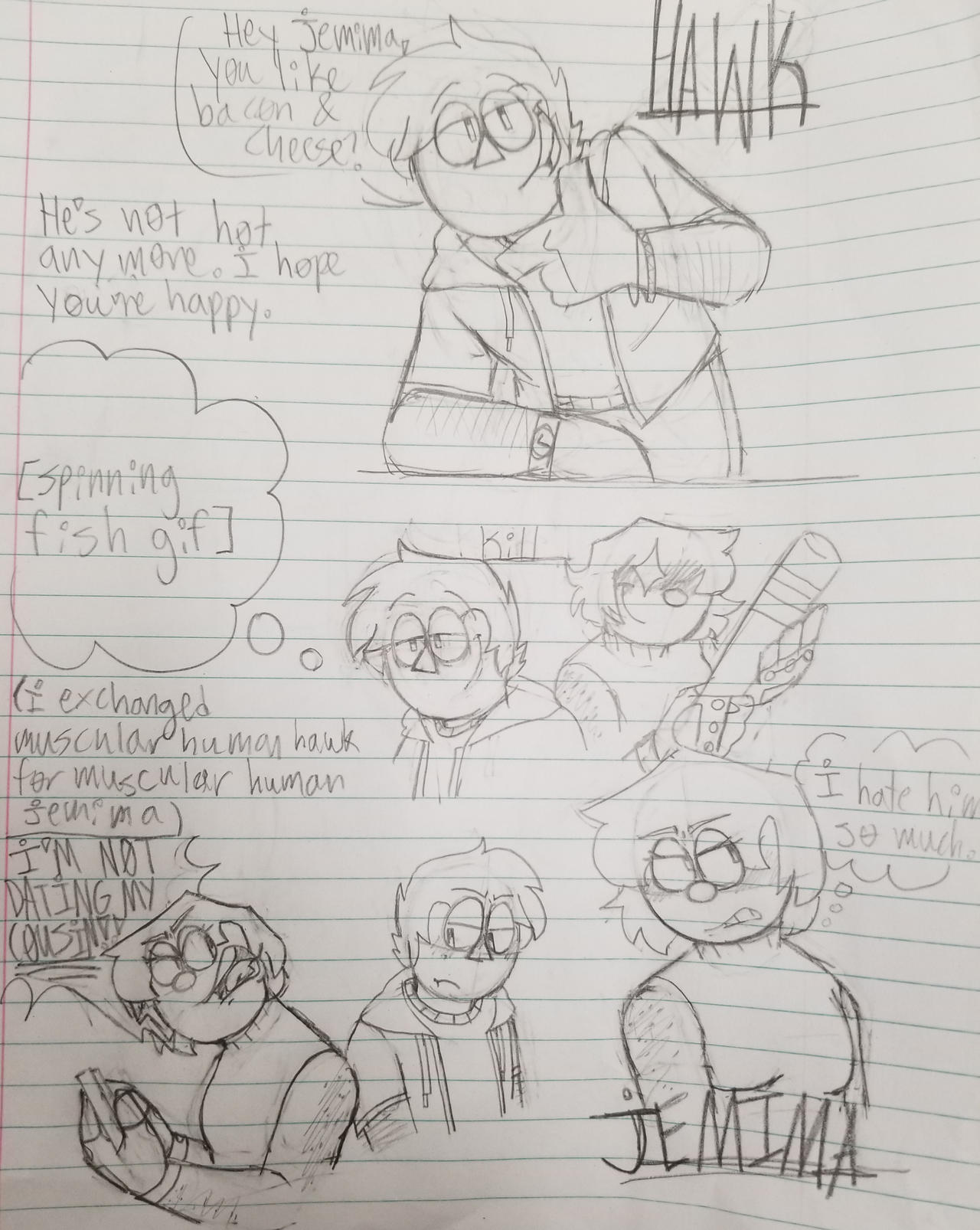 Hawk Human human hawk and jemima sketches by ShyAngel145 on DeviantArt