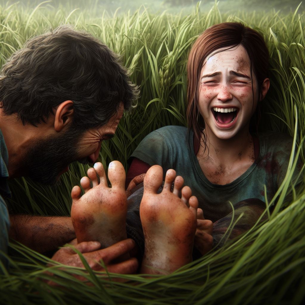 Joel, Ellie and Tommy by CaiPott on DeviantArt