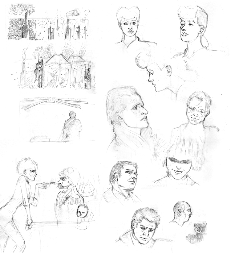 Blade Runner Sketches