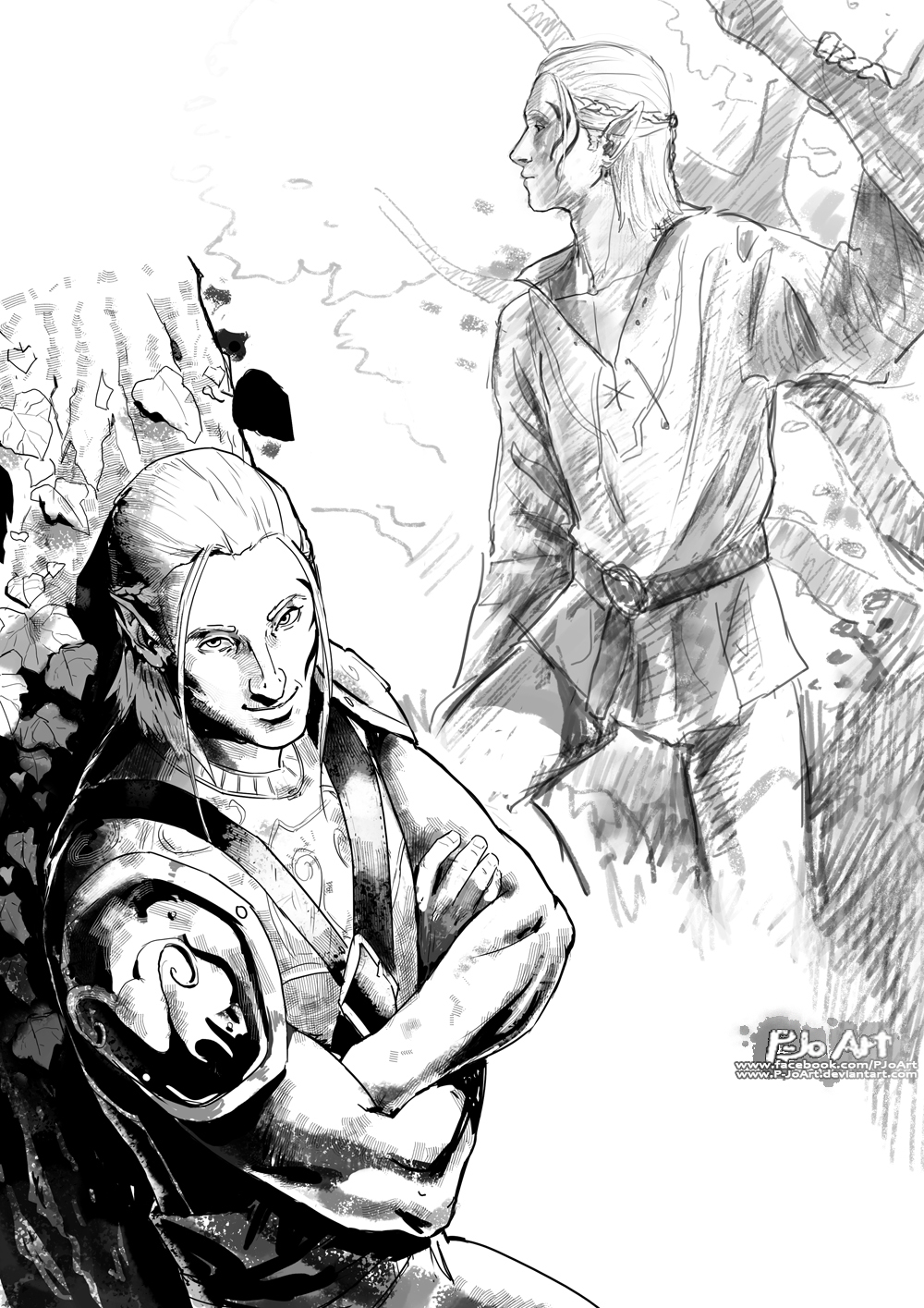 Zevran Sketches