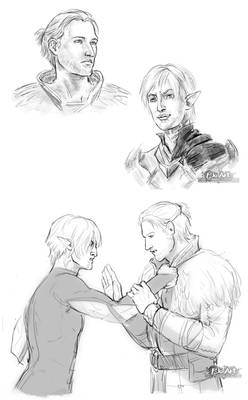 Anders and Fenris