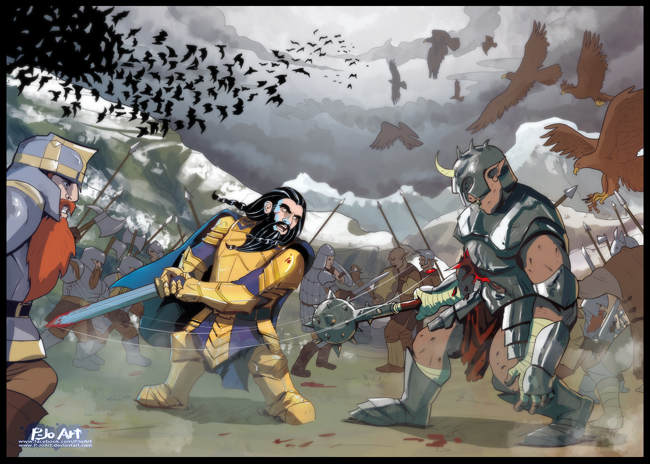 The Hobbit - Chapters 1-2-3 by P-JoArt on DeviantArt