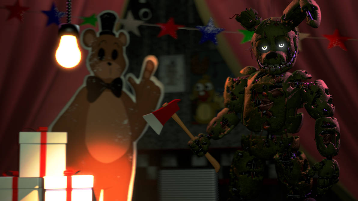 Springtrap Render Wallpaper by SolorList on DeviantArt