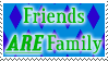 Friends ARE Family: Stamp