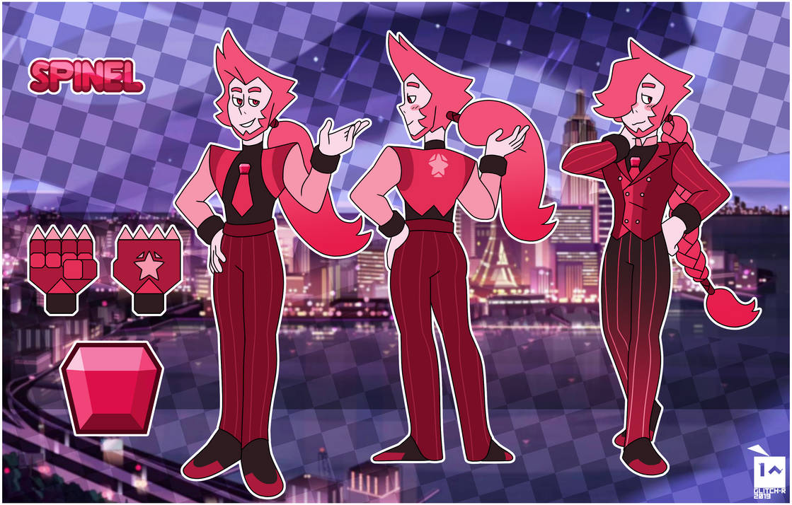 Spinel Reference Front View Spinel Reference Sheet by 0-P-A-L on DeviantArt
