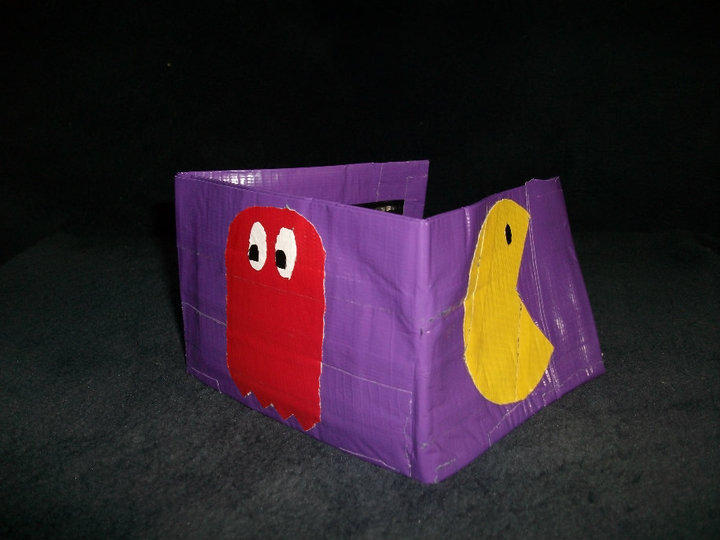 Pac-Man and Blinky wallet by BloodPuppetForLife on DeviantArt