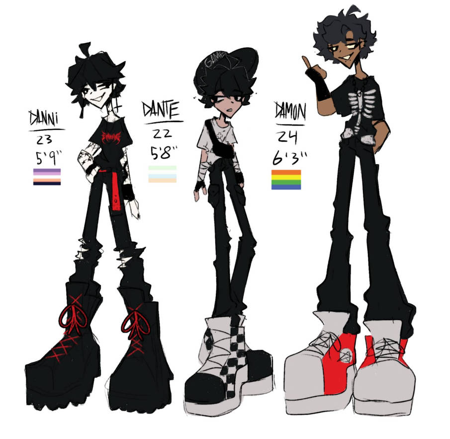 Good Oc Rfd Oc refs by CyanideSinz on DeviantArt