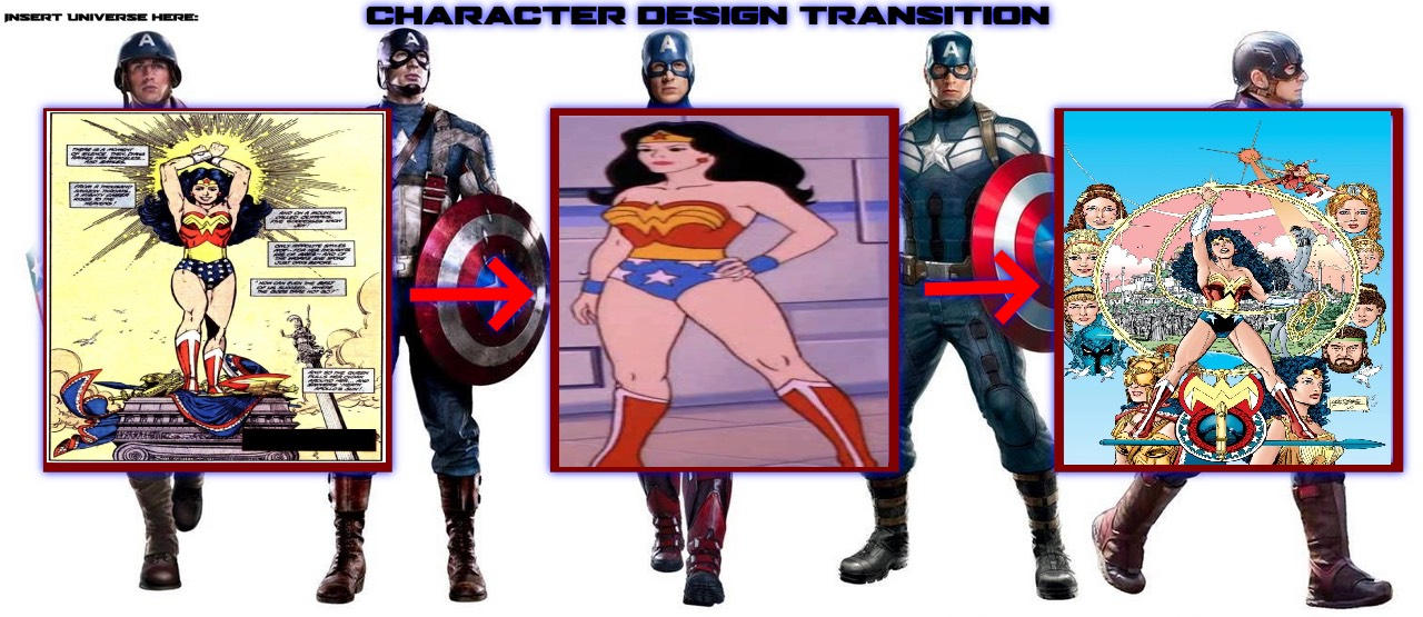 Woman Evolution Deviantart Genesis-Verse:Wonder Woman design evolution part 1 by Mrdtd1 on DeviantArt