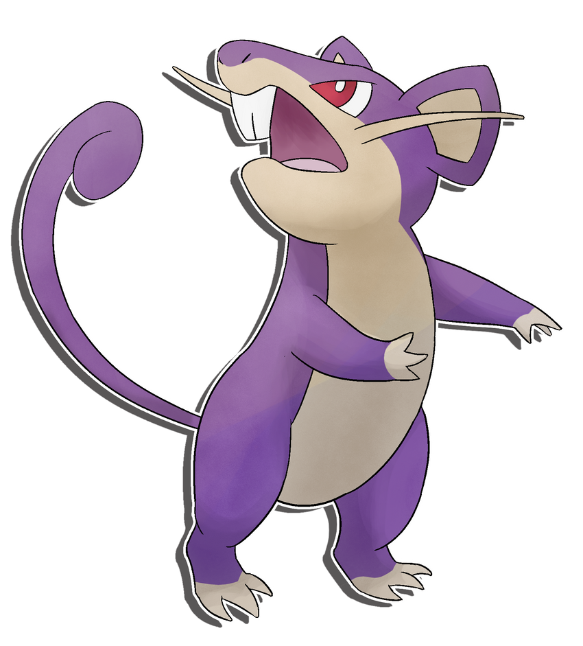 Rattata by limphy on DeviantArt