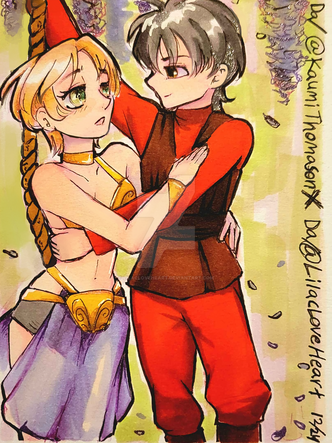 Request - KaumiThomason Hitomi Kazaki/Van Fanel