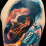 Calavera Microfono