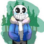 Sans the skeleton