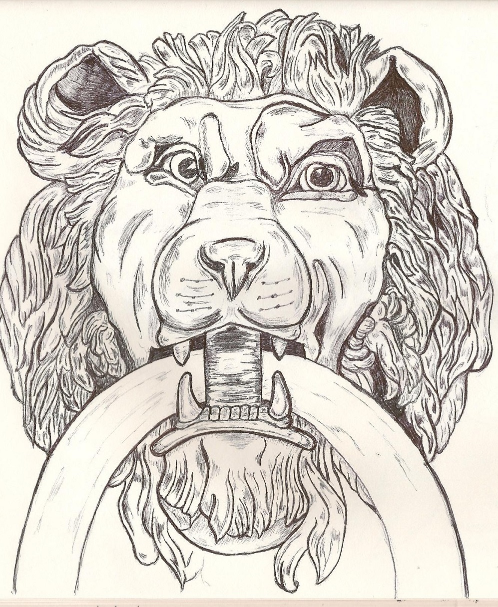 Lion Door Knocker