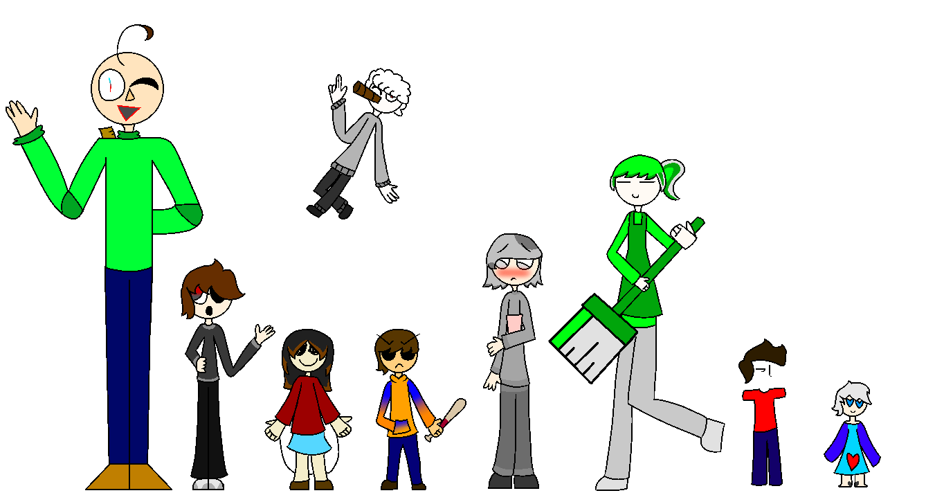 all the bois from baldis basics so far : r/BaldisBasicsEdu