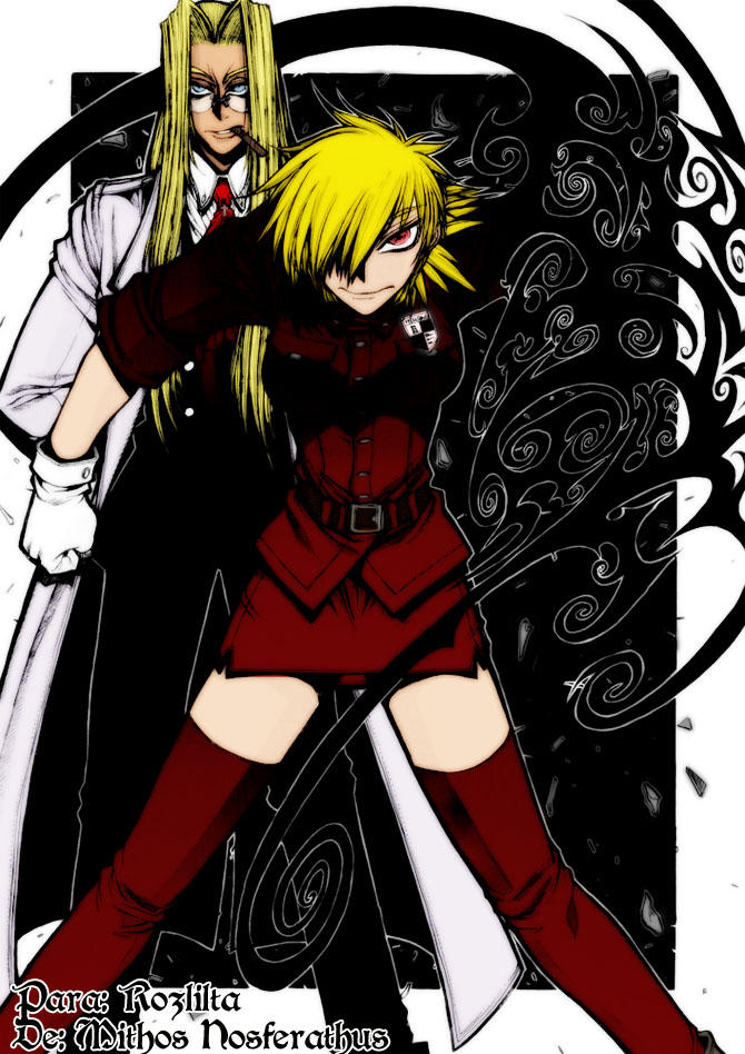 Integra-sama by MithosN on DeviantArt