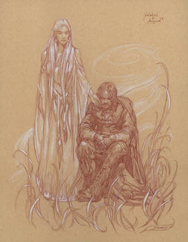 Galadriel and Aragorn