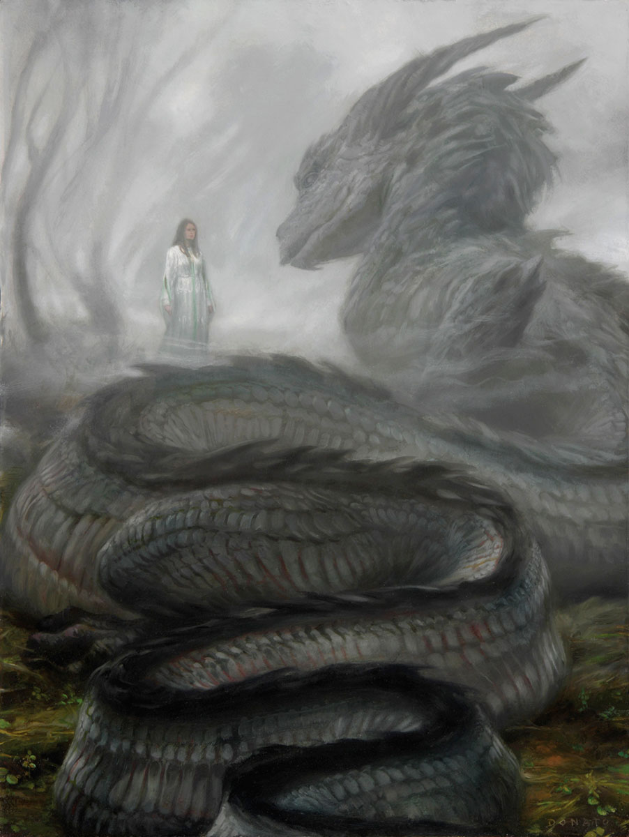 Glaurung and Nienor by Kuutamouni on DeviantArt