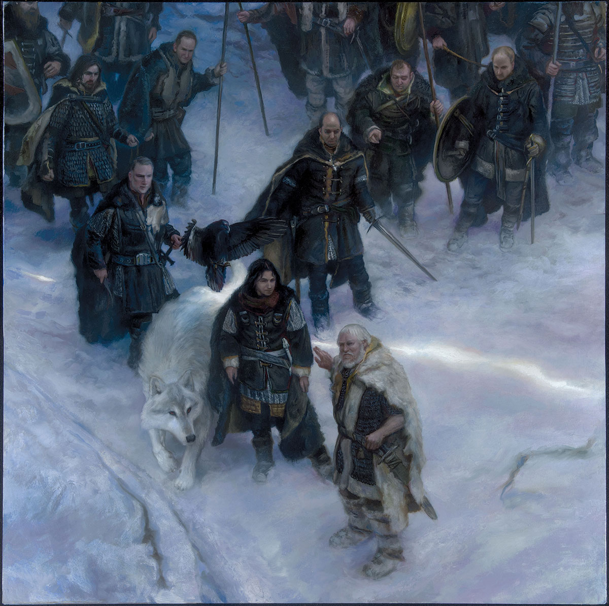 Nights Watch -A Song of Ice and Fire 2015 Calendar by DonatoArts