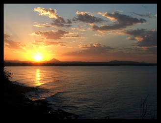 Sunset in Noosa National Park