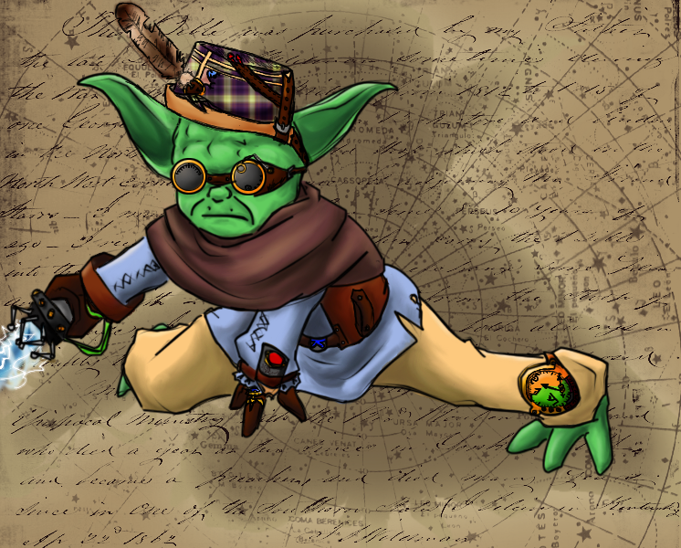 Yoda SteamPunked.