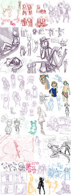 Here, have a big sketchdump