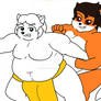 Sumo Bout Foul Play