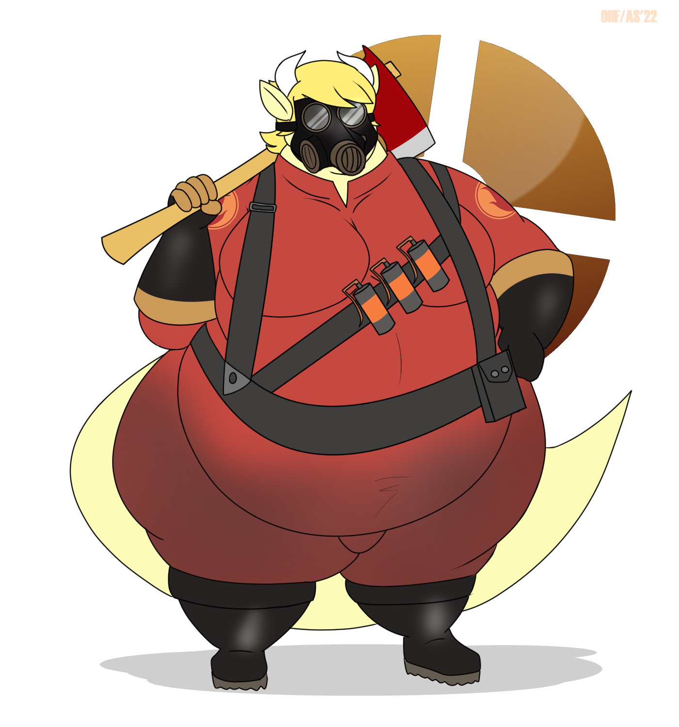 Fat Pyro Heavy Pyro Dragon by AlexanderSie on DeviantArt