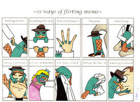 10 ways of flirting Perry an' Doof