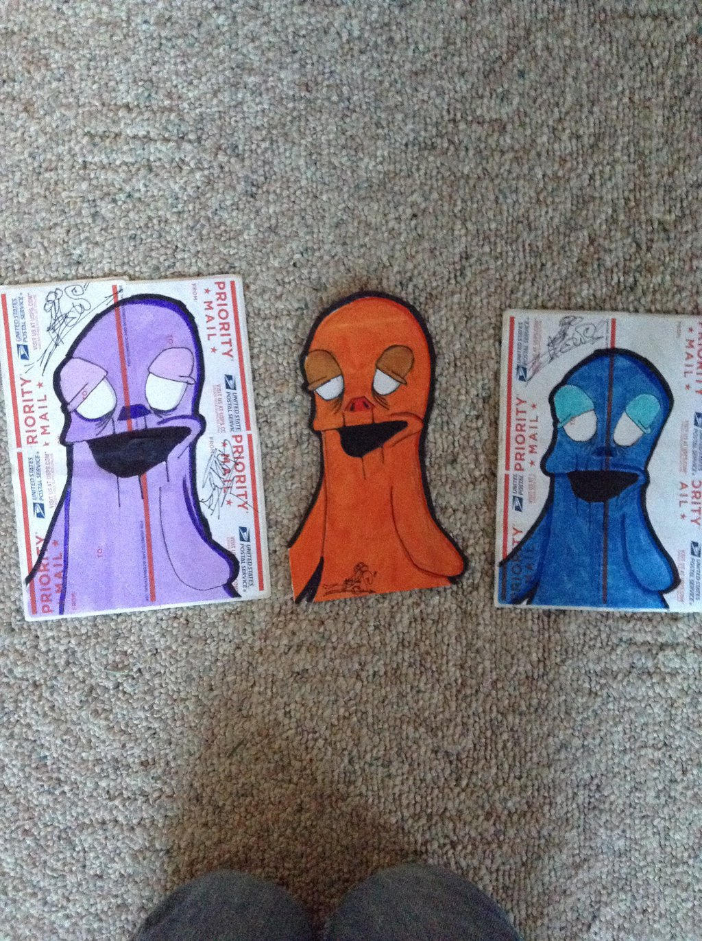 Graffiti Character Stickers