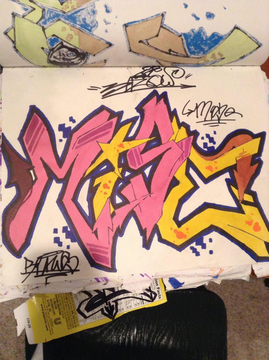 Graffiti Name Exchange With Mise