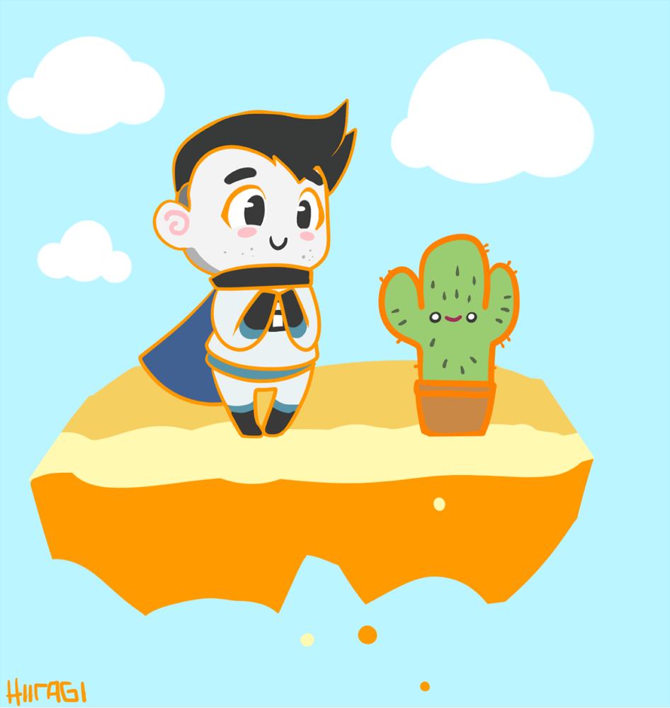 The adventures of Chibi Sips: Hello, Mr Cactus!