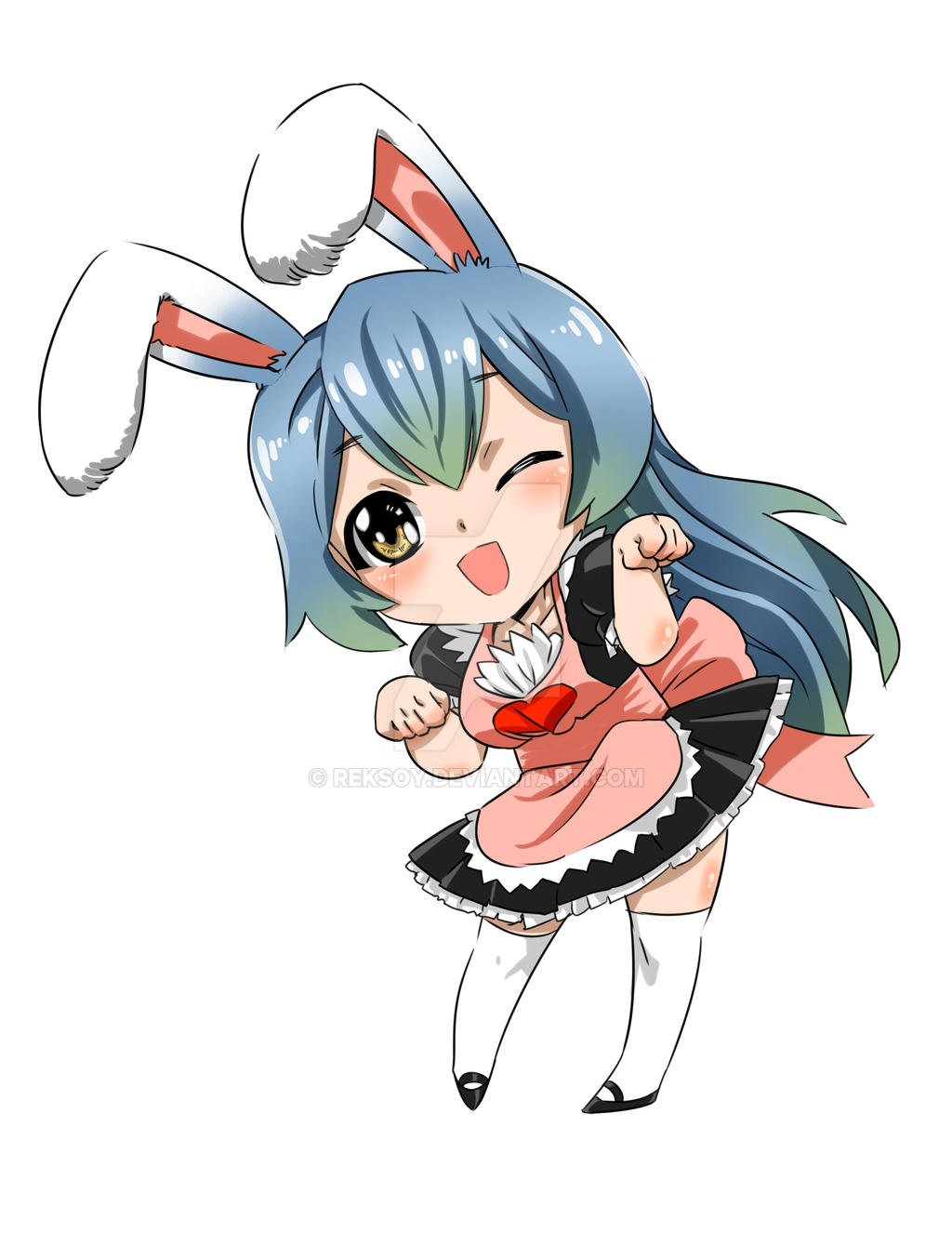 CHIBI Bunny by reksoy on DeviantArt