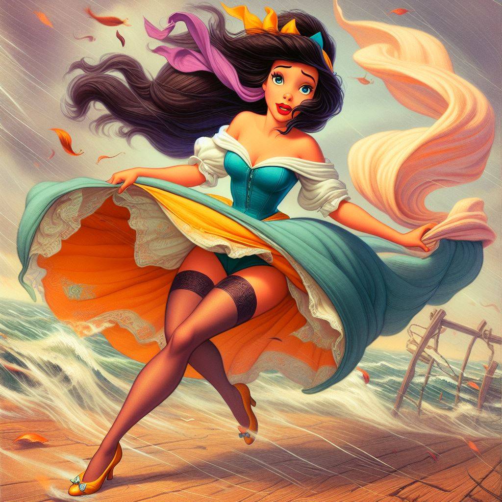 Esmeralda Upskirt Pantie Windy Dress By Fumikagee On DeviantArt esmeralda-upskirt-pantie-windy-dress-by-fumikagee-on-deviantart