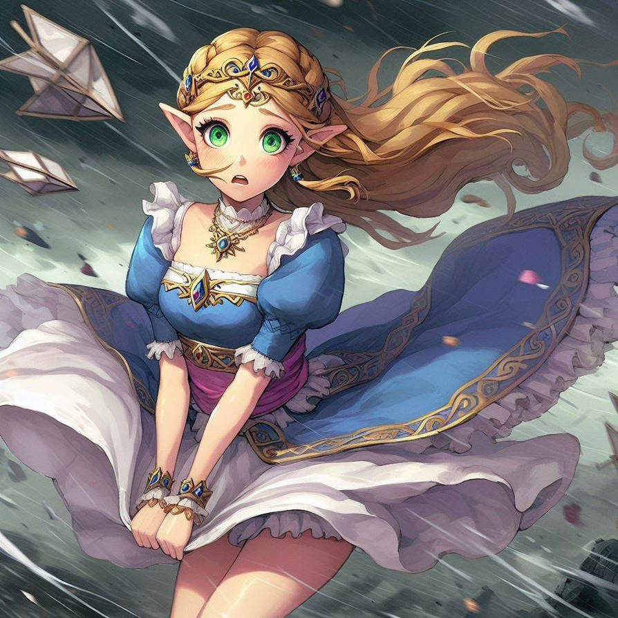 Princess Zelda Windy Dress Upskirt Hurricane By Fumikagee On DeviantArt princess-zelda-windy-dress-upskirt-hurricane-by-fumikagee-on-deviantart