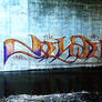 Graffiti on wall