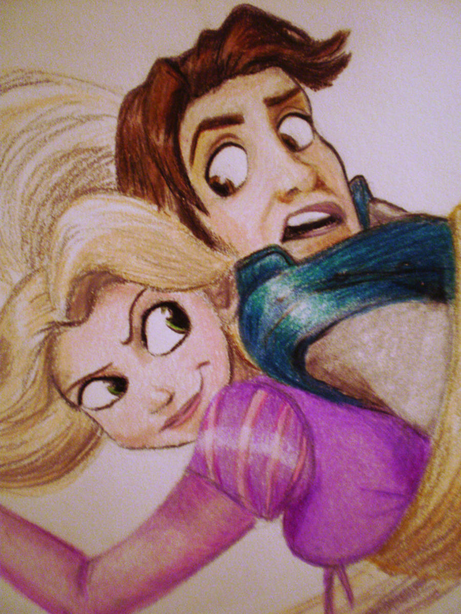 Rapunzel and Flynn