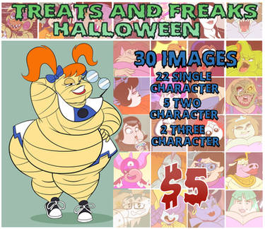 Treat and Freaks Halloween Set