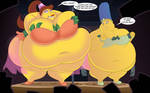 Princess and Marge by TubbyToon