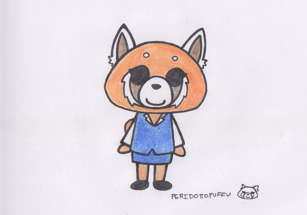 Kid Retsuko Retsuko by PeridottoPuffu on DeviantArt