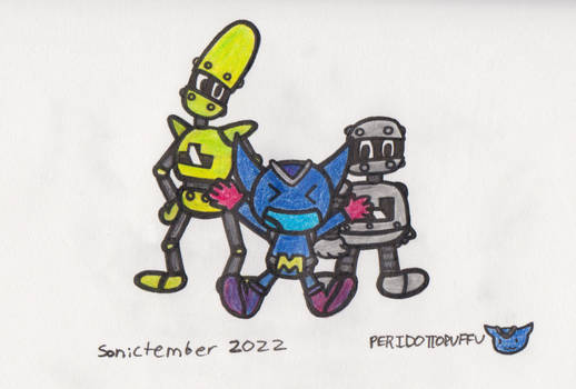 Sonictember 2022 - Bokkun and Decoe and Bocoe